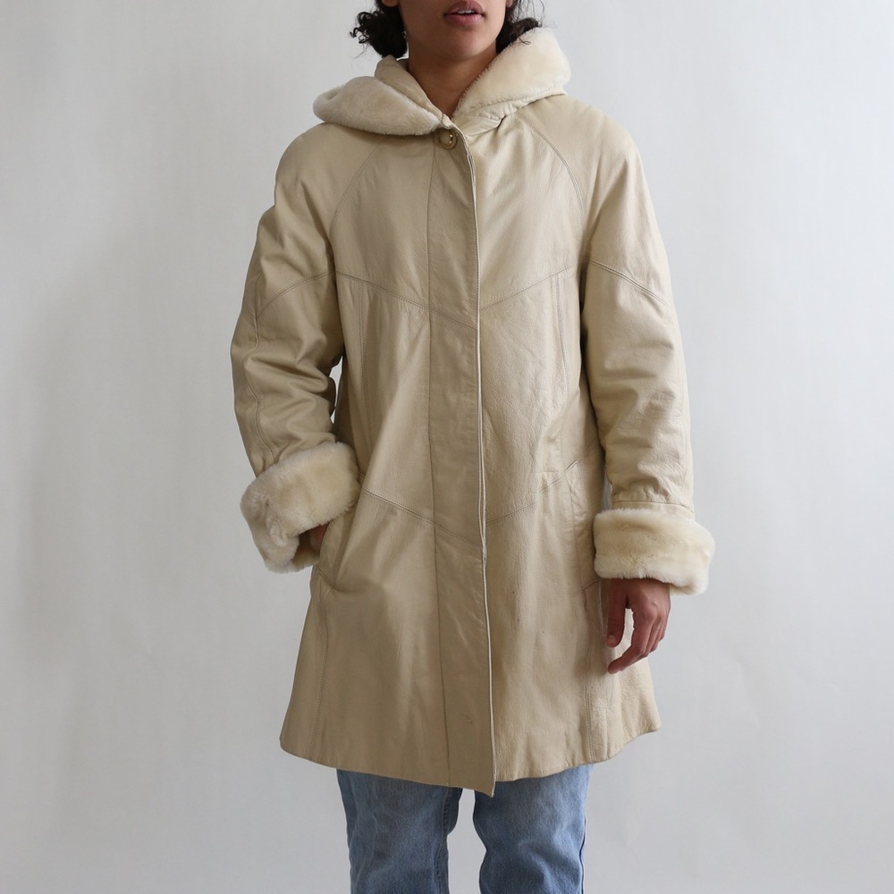 Vintage Braefair Leather Coat